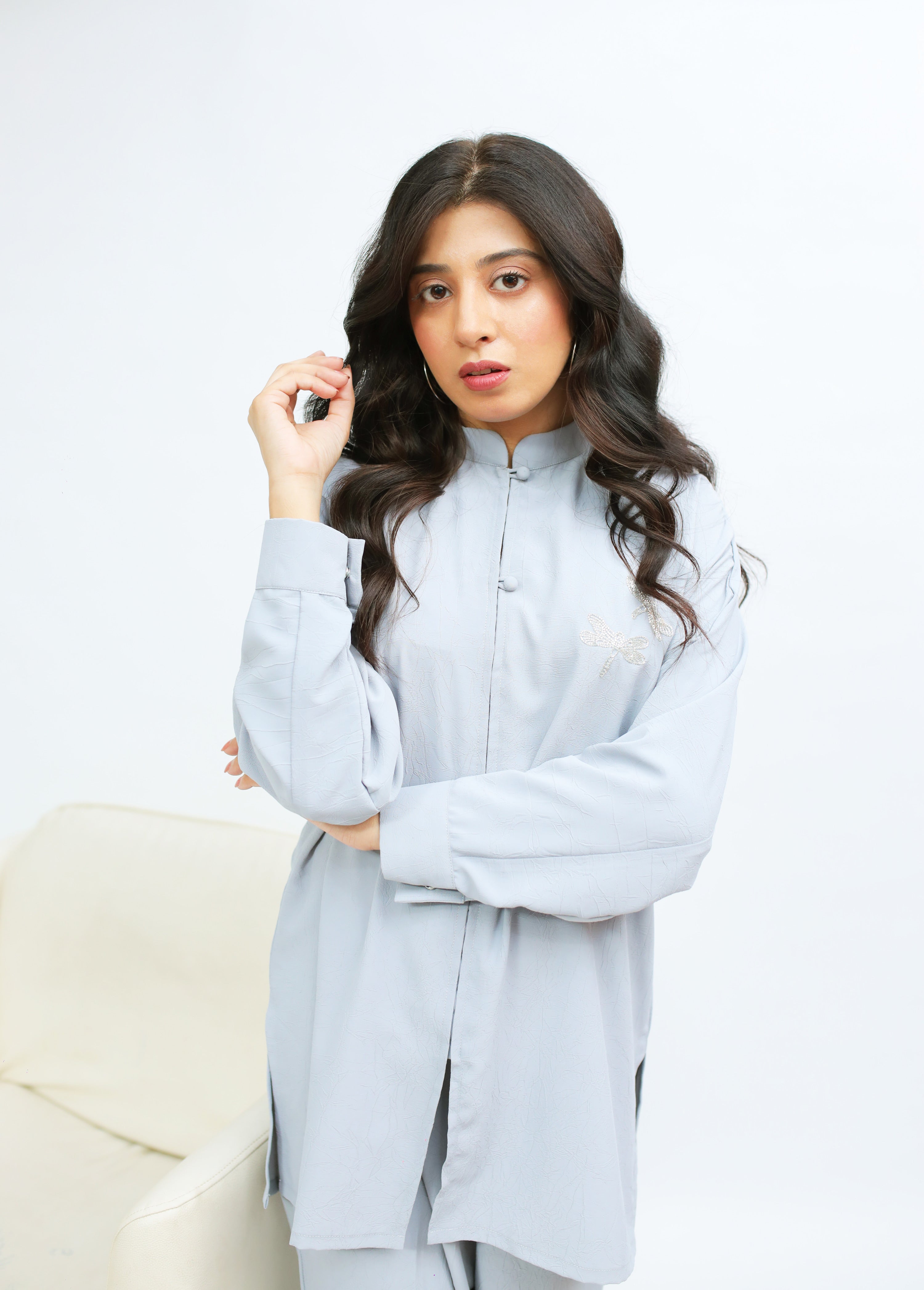 Coord Set - Crushed Grey